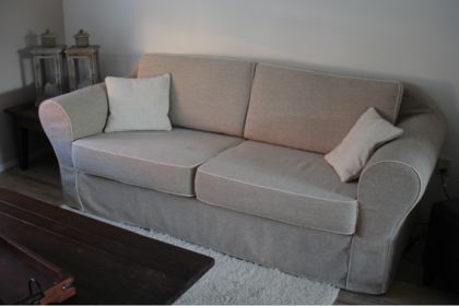 Romantisch bankstel Barbara met 2 rugkussens